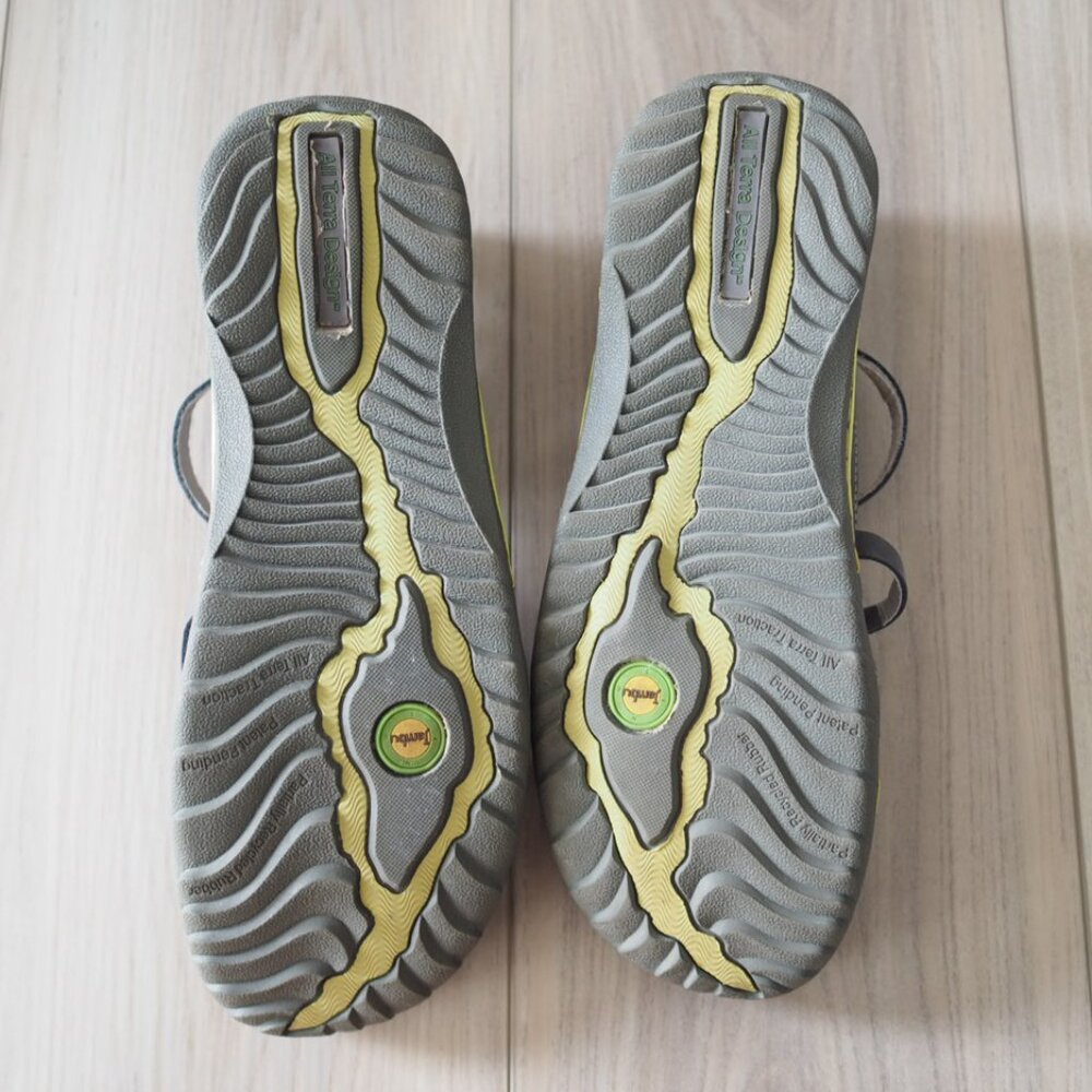 Jambu Sydney Gray Women's Leather Sandals with Cut-Out Design Size 9.5 M - Picture 5 of 14